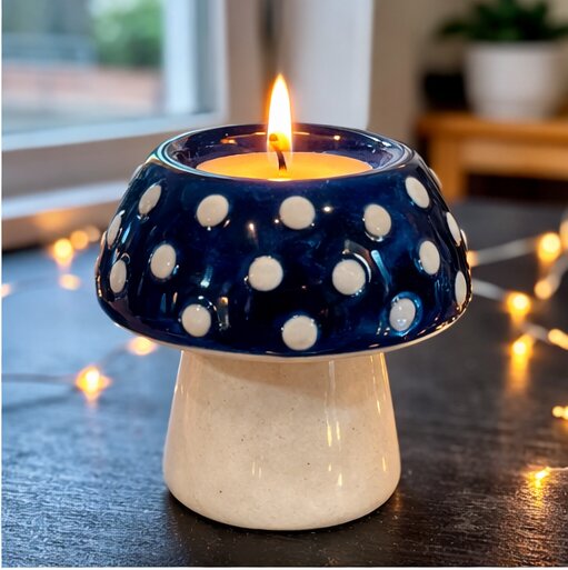 Ceramic Tea Light Candle Holder for Home Decoration
